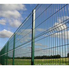 coated 3D curved welded mesh fence